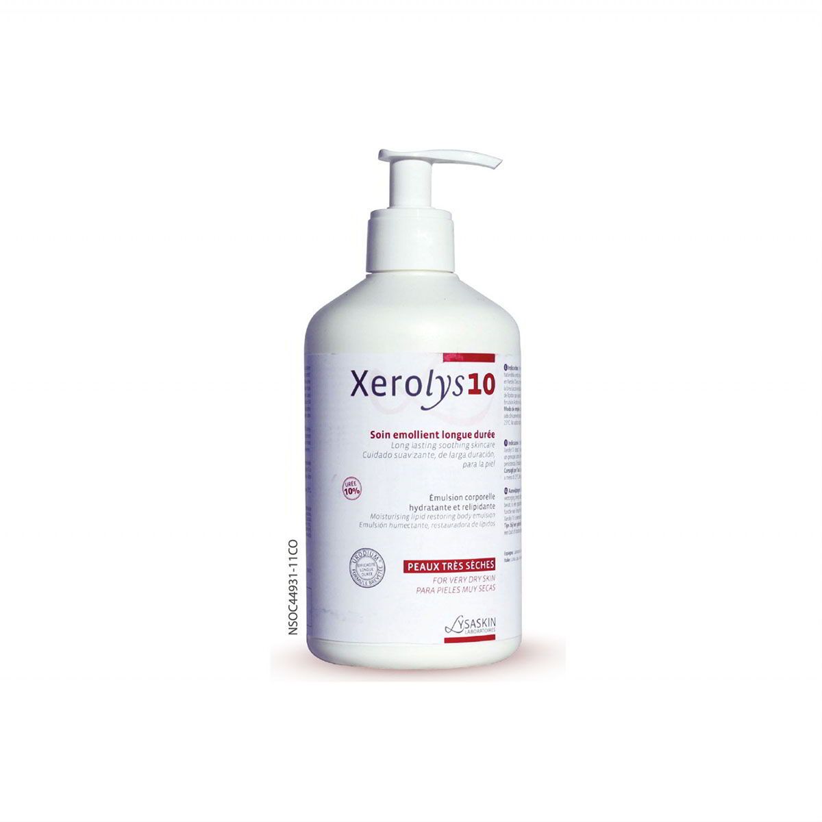 Crema Hidratante Repitalizante Emulsion Xerolys  X ml Dermoetika