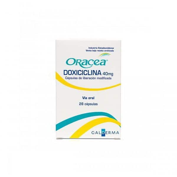 Capsulas  Cap Oracea Doxicilina X mg Galderma