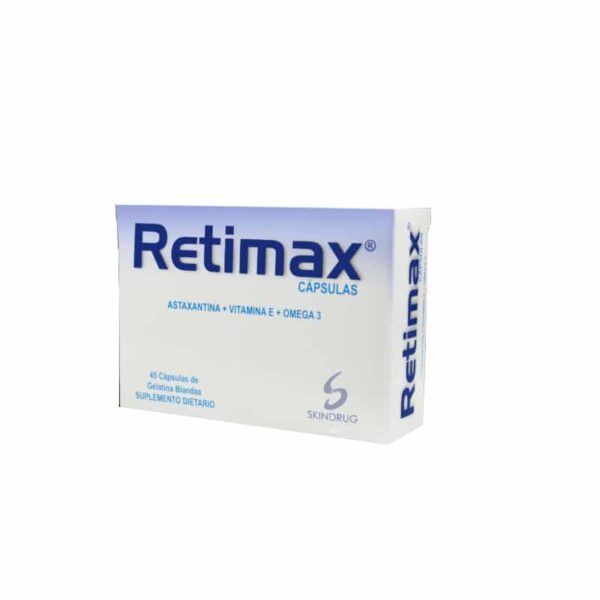 Capsulas Antiedad Retimax Con Astaxantina Skindrug
