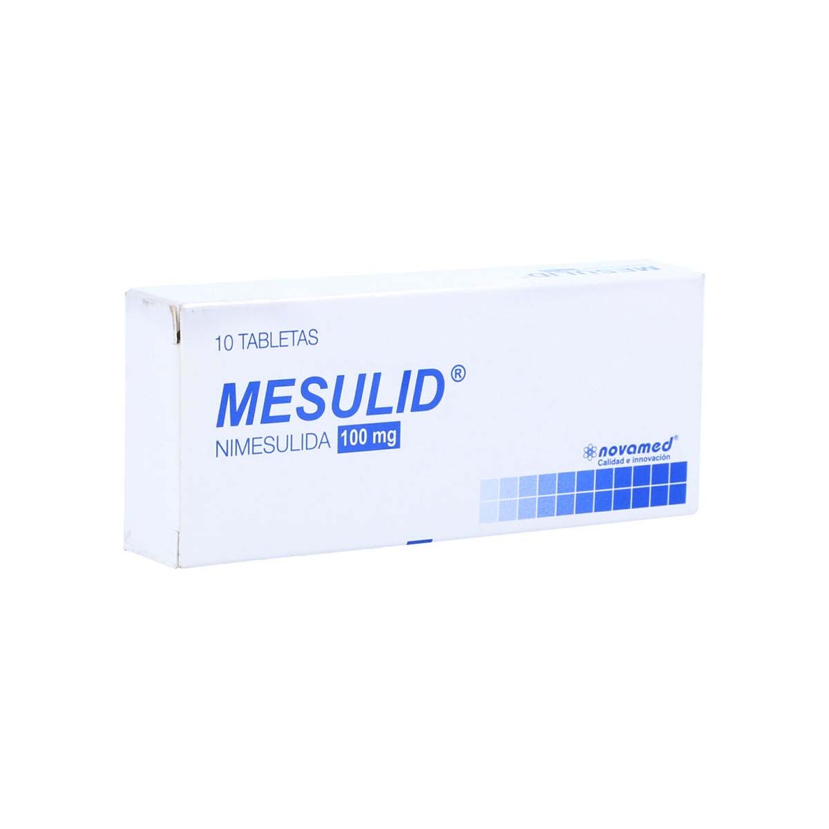 mesulid MG tableta caja