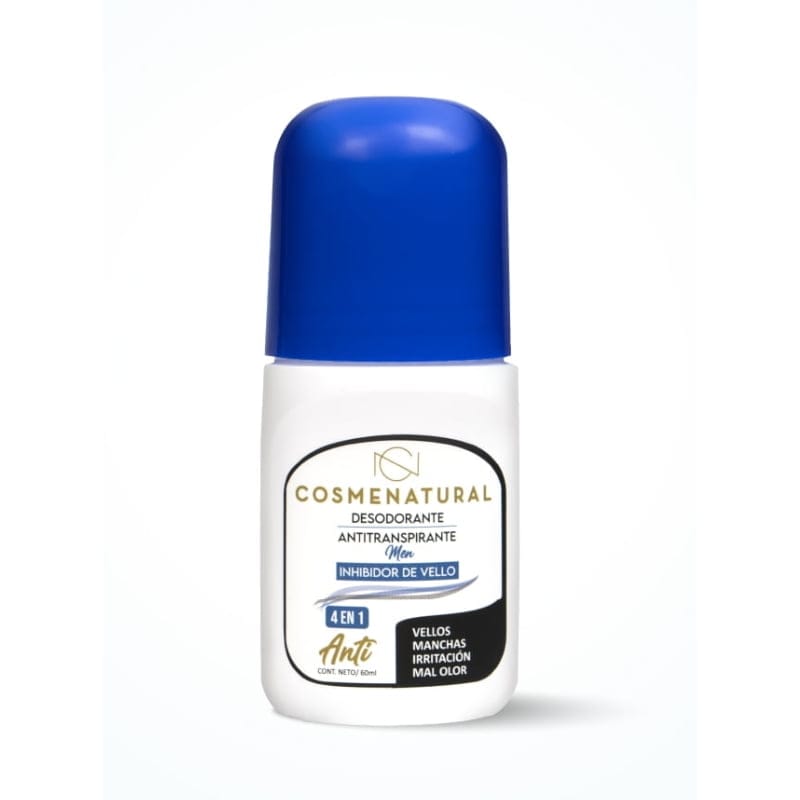 Desodorante Inhibidor De Vello Men X 60 Ml Cosmenatural