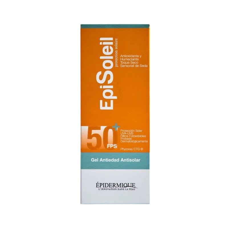 EpiSoleil-Gel-antiedad-antisolar-FPS-50-Epidermique.jpg Episoleil Protector Solar Gel Antiedad Fps50+ 70g Epidermique - Imagen 1