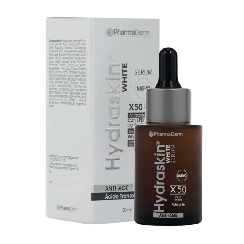 Hydraskin-White-Serum-x-30ml-Pharmaderm-1.jpg Hydraskin White Serum 30ml Pharmaderm - Imagen 1