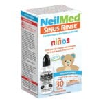 Sinurinse Pediatrico Enjuage Nasal Salino   X 1  Kit De Inicio Con 30 Sobres Neilmed