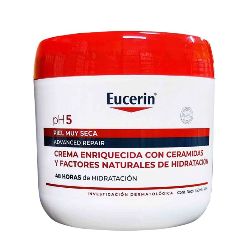 Eucerin pH5 Advanced Repair Crema 450ml para piel seca y sensible