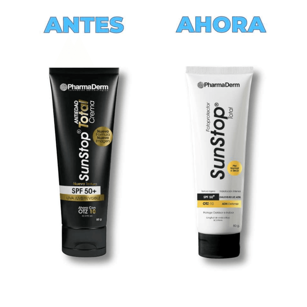 producto pharmaderm Sunstoptotal Protector Solar Antiedad Crema 80g Pharmaderm - Imagen 1